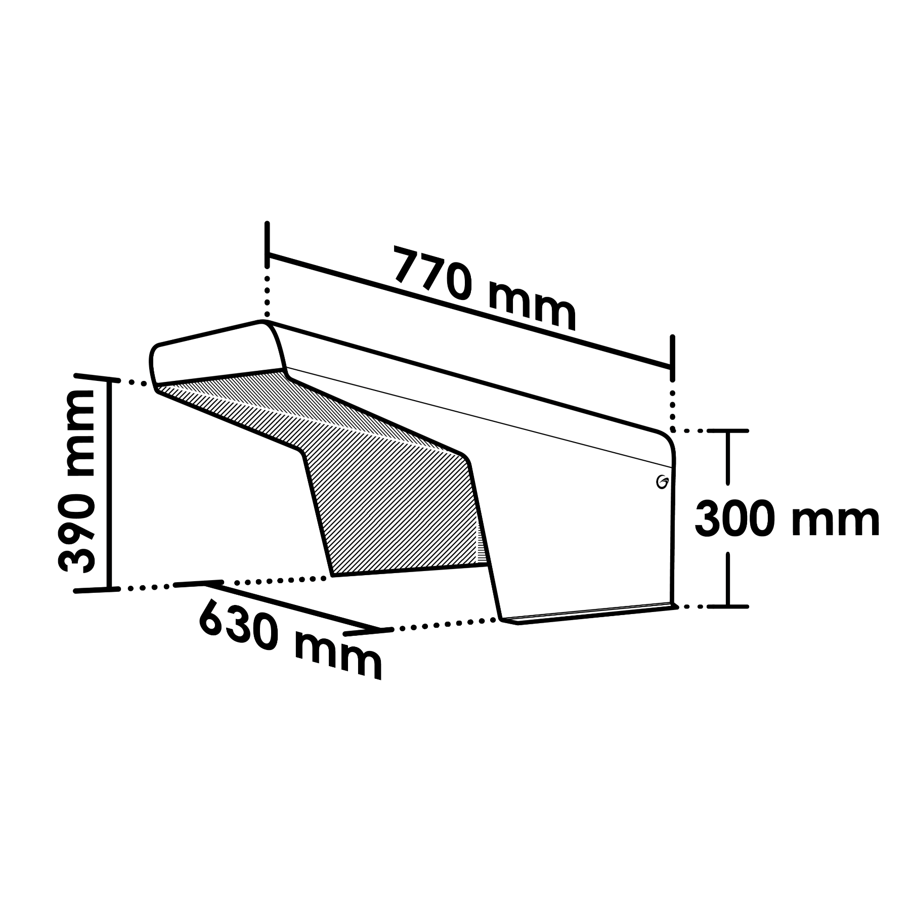 Metall - Garage für Mähroboter – Schutz vor Sonne & Regen – Universal - Exact Designs